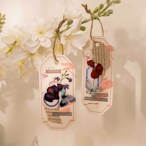 Mini Floral Plant PET Sticker a-