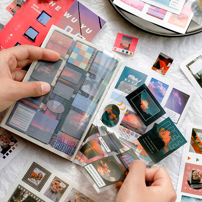 Modern Fashion Magazine Sticker Book b1