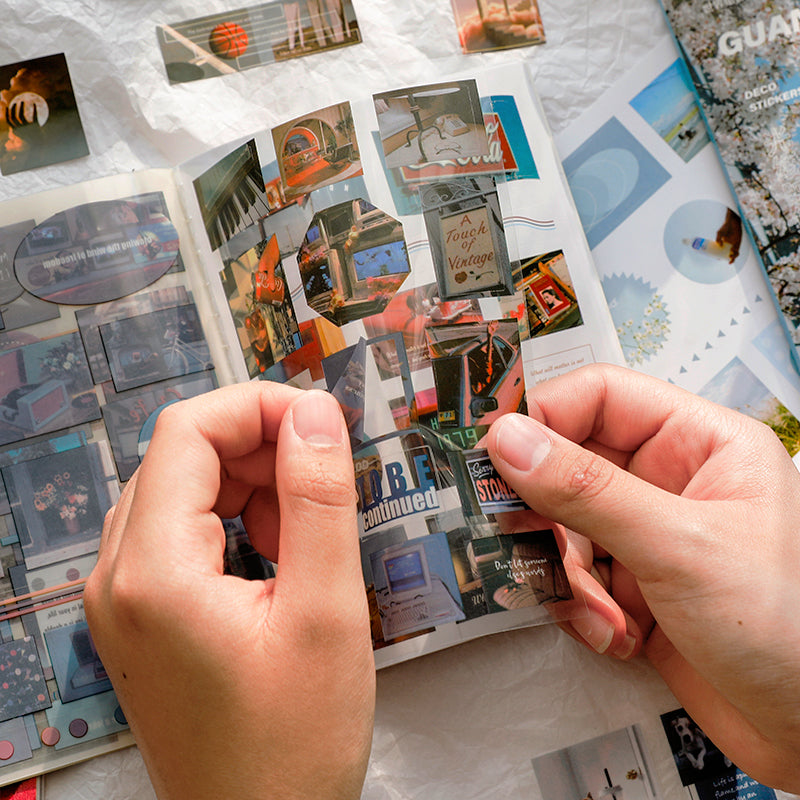 Modern Fashion Magazine Sticker Book c