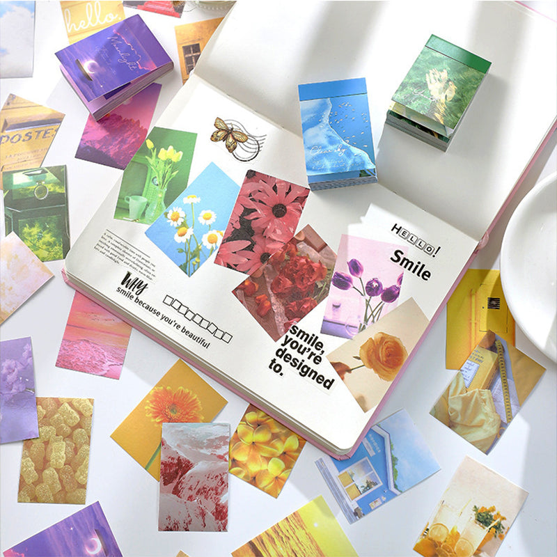 6 Styles 50 Sheets/Set Daydream Series Sticker Book Washi Paper
