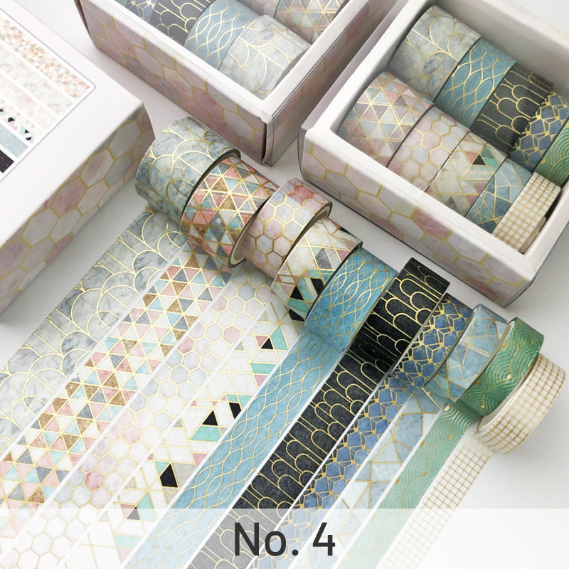 EXCEART 12 Pièces Ruban Washi pour marquage à chaud bandes pour le  scrapbooking ruban washi exquis DIY décor Bande magnetique bandes de papier  adhésif