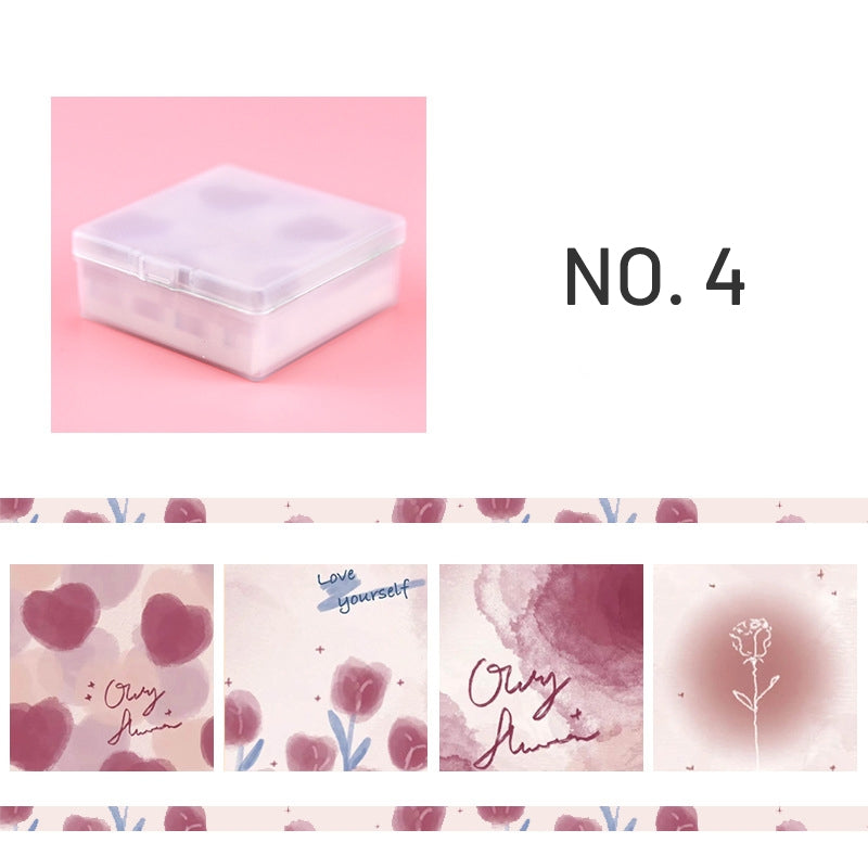 Non Sticky Note Paper In Plastic Box Of Blue Fairy sku-4