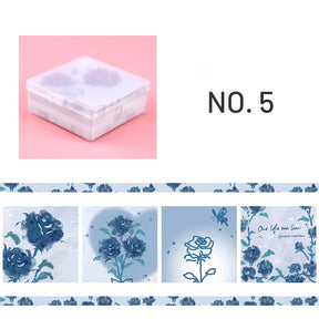 Non Sticky Note Paper In Plastic Box Of Blue Fairy sku-5