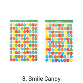 Numbers & Letters Duet DIY Adhesive Stickers sku-8