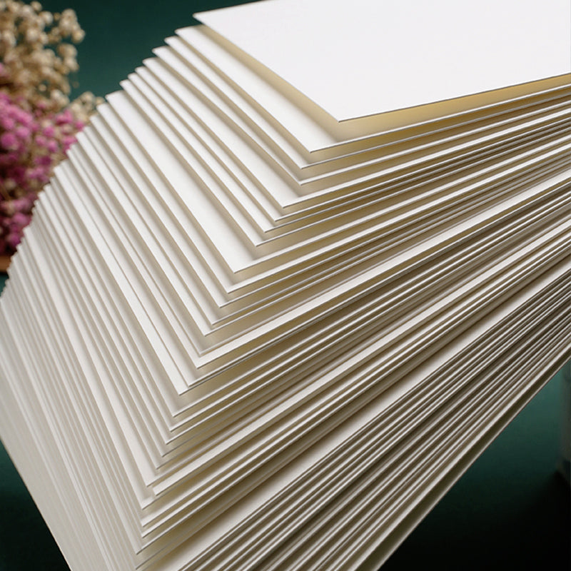 Impression offset papier cartonné blanc ivoire blanc papier d'art