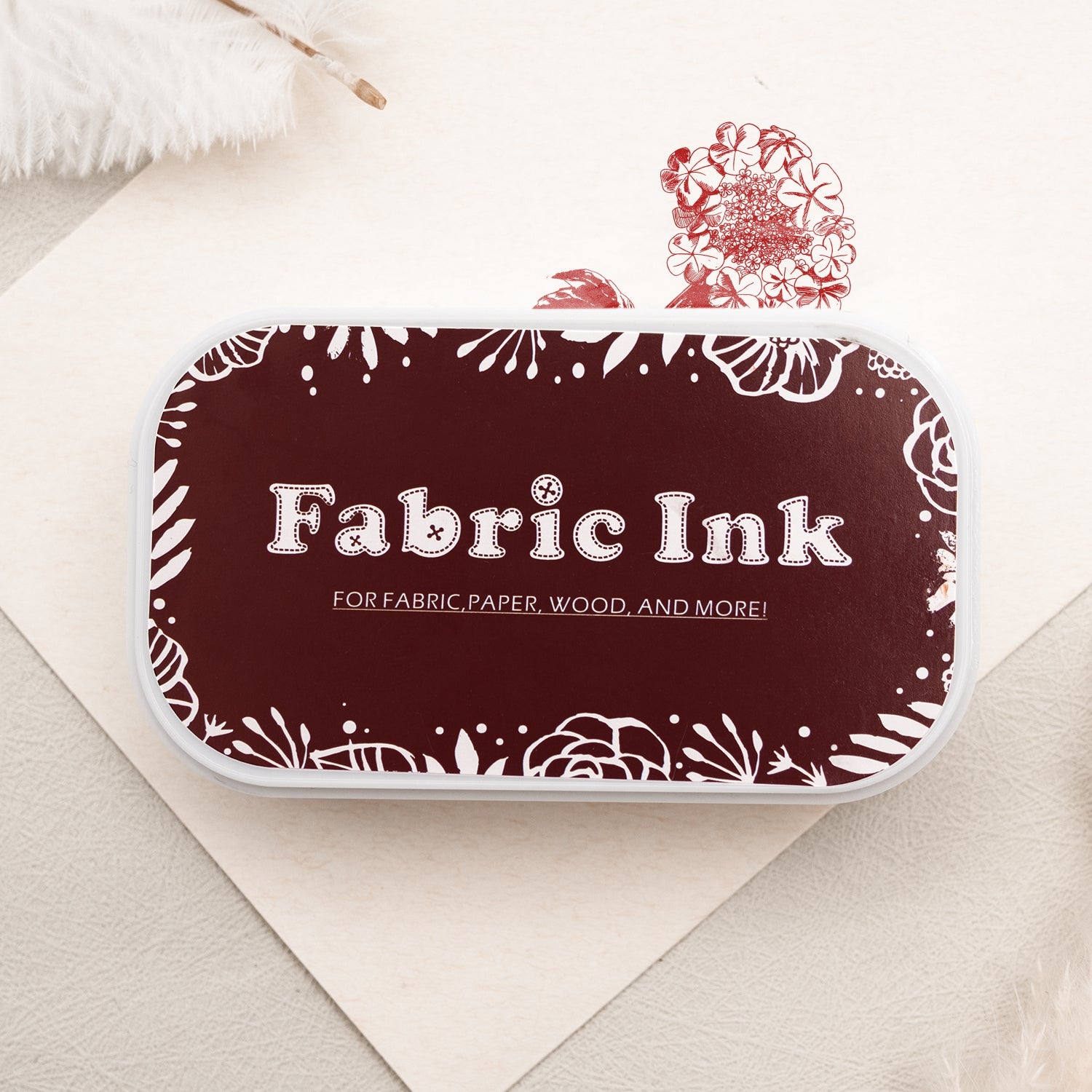 Oil-Based Fabric Ink Pad - Chocolate-copy BD-256b