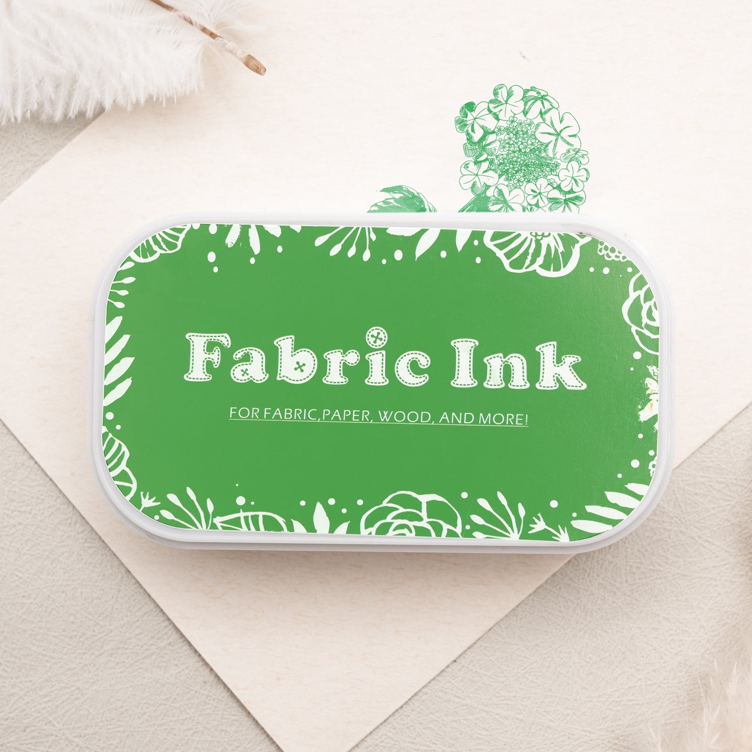 Oil-Based Fabric Ink Pad - Emerald-copy BD-222b
