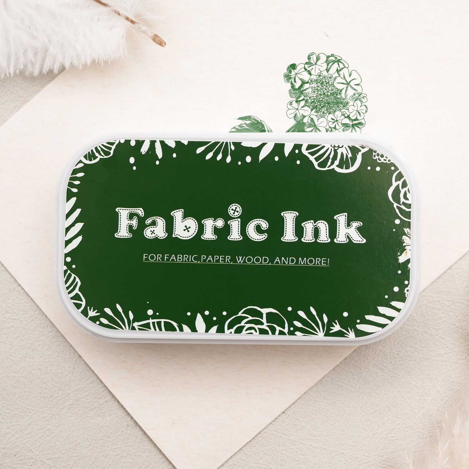 Oil-Based Fabric Ink Pad - Forest Green-copy BD-265b