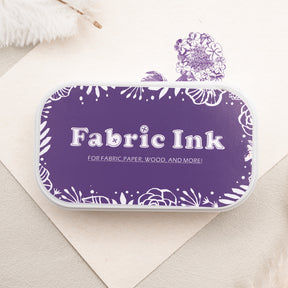Oil-Based Fabric Ink Pad - Peony Purple BD-216b