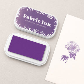 Oil-Based Fabric Ink Pad - Peony Purple BD-216c