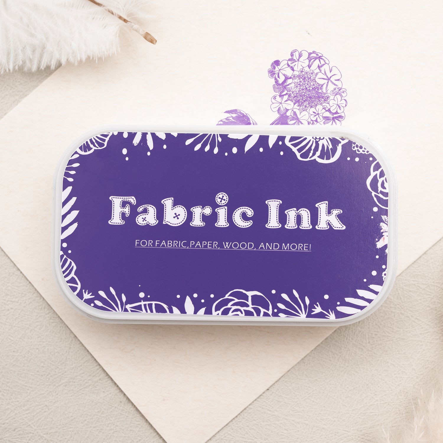 Oil-Based Fabric Ink Pad - Rose Pink-copy BD-236b