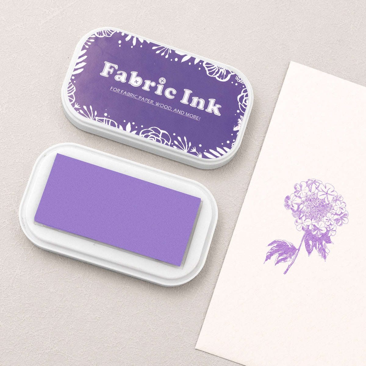 Oil-Based Fabric Ink Pad - Rose Pink-copy BD-236d
