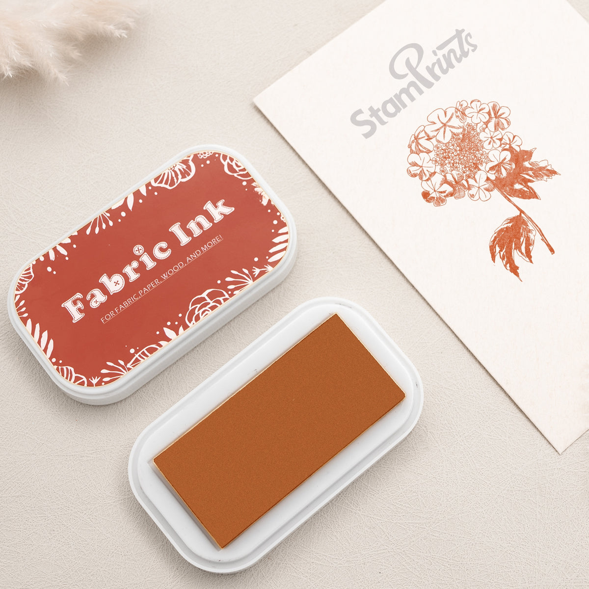 Oil-Based Fabric Ink Pad - Sand Yellow-copy BD-253c