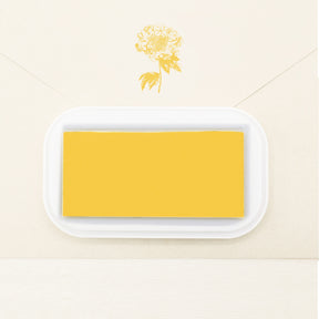 Oil-Based Fabric Ink Pad-Lemon Yellow BD-211-a