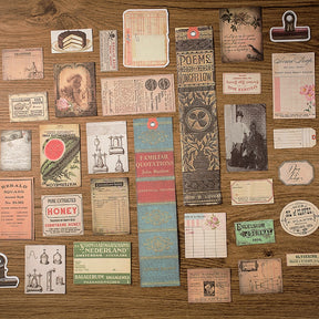 Old Elements Vintage Materials Hand Tent Stickers 1
