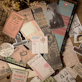 Old Elements Vintage Materials Hand Tent Stickers 2