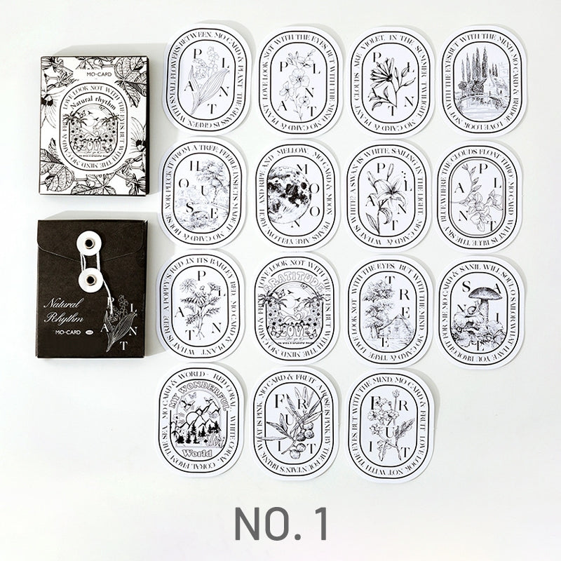 Plant Archives Series Large Sticker Journal Stamprints SKU 1