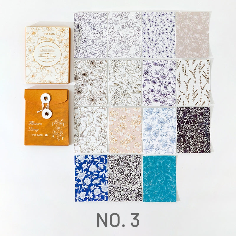 Plant Archives Series Large Sticker Journal Stamprints SKU 3