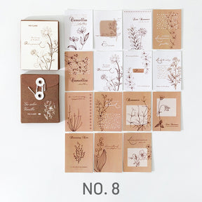 Plant Archives Series Large Sticker Journal Stamprints SKU 8