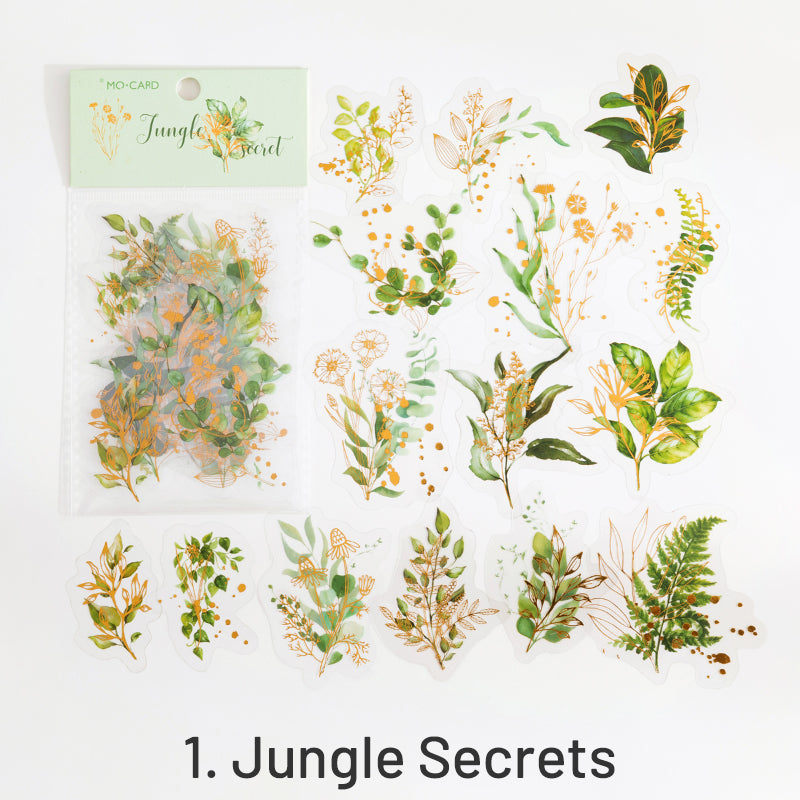 Plant Handwritten Fresh Floral PET Sticker Pack sku-1