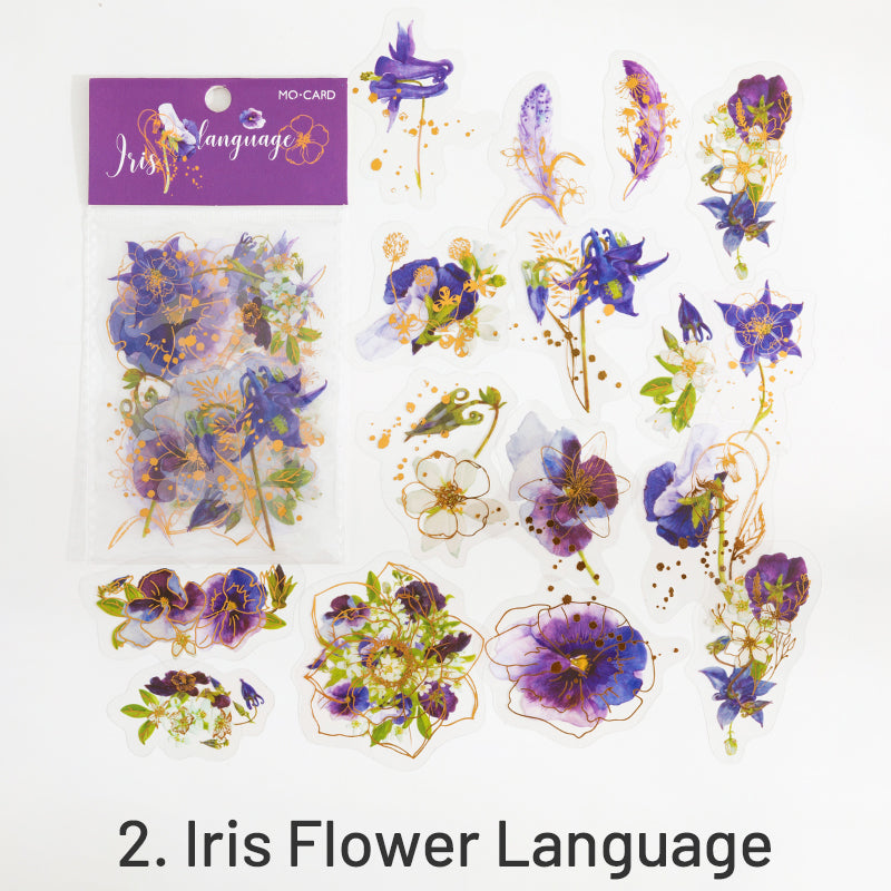 Plant Handwritten Fresh Floral PET Sticker Pack sku-2