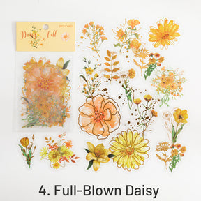 Plant Handwritten Fresh Floral PET Sticker Pack sku-4
