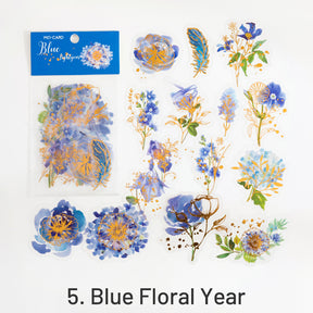 Plant Handwritten Fresh Floral PET Sticker Pack sku-5