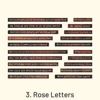 3. Rose Letters