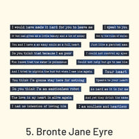 5. Bronte Jane Eyre