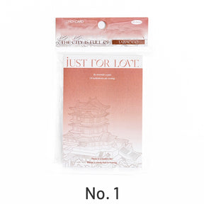Poetic Oriental Traditional Chinese Style Landscape Journal Note Paper sku-1