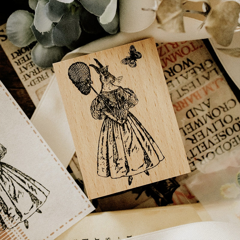 Alice in Wonderland Clear Silicone Stamps - Characters, Text - Stamprints