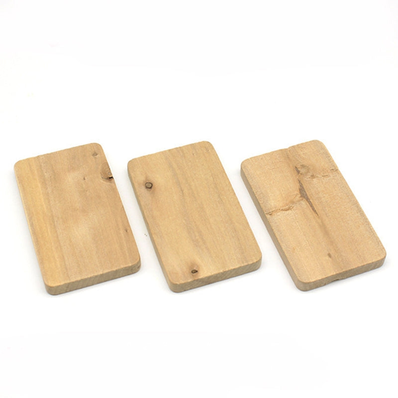 Rectangular Solid Wood Handle 3