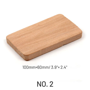 Rectangular Solid Wood Handle sku-1