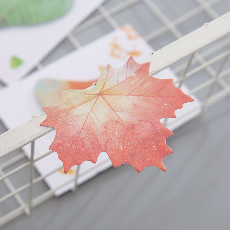 Refreshing Leaves Plant Sticky Note Pad b2