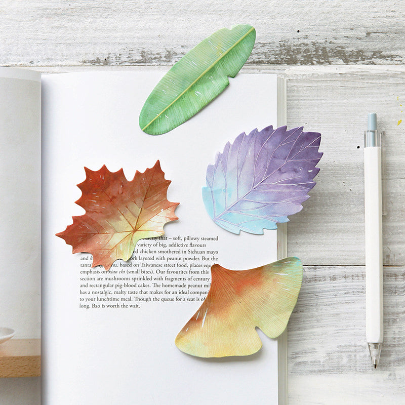 Refreshing Leaves Plant Sticky Note Pad b
