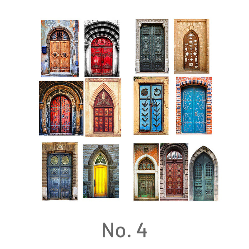 Retro Gothic Architecture Gate Papers | Digital Scrapbook by Stamprints