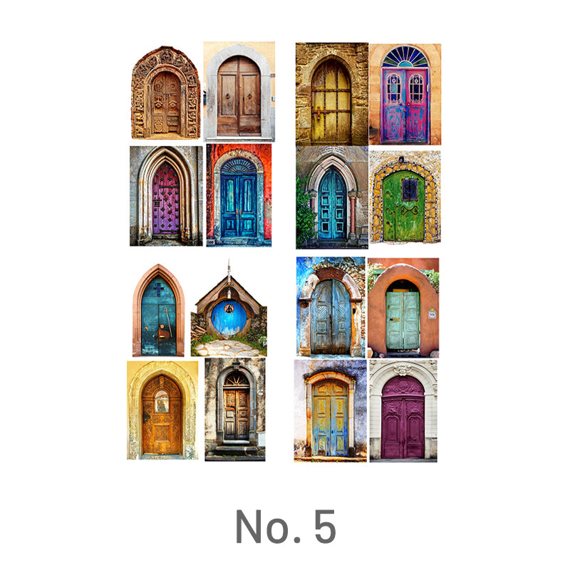 Retro Gothic Architecture Gate Papers | Digital Scrapbook by Stamprints