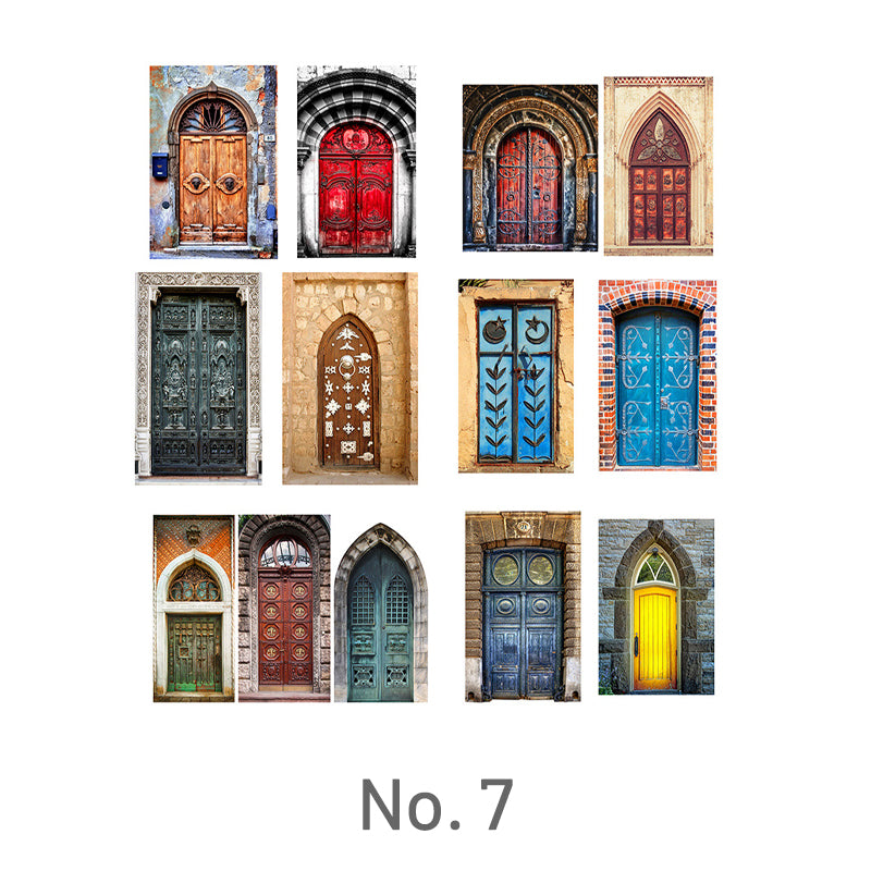 Retro Gothic Architecture Gate Papers | Digital Scrapbook by Stamprints