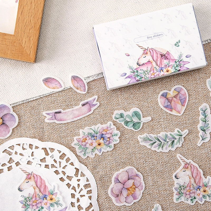 Vintage Plant Boxed Washi Sticker4