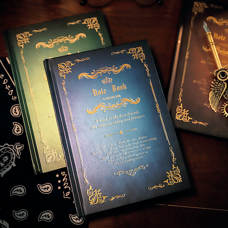 Retro Literary Magic Notebook c