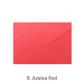 Retro Solid Color Triangle Envelope sku-8
