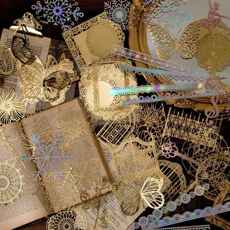 Romantic Story Hollow Lace DIY Decorative Paper a