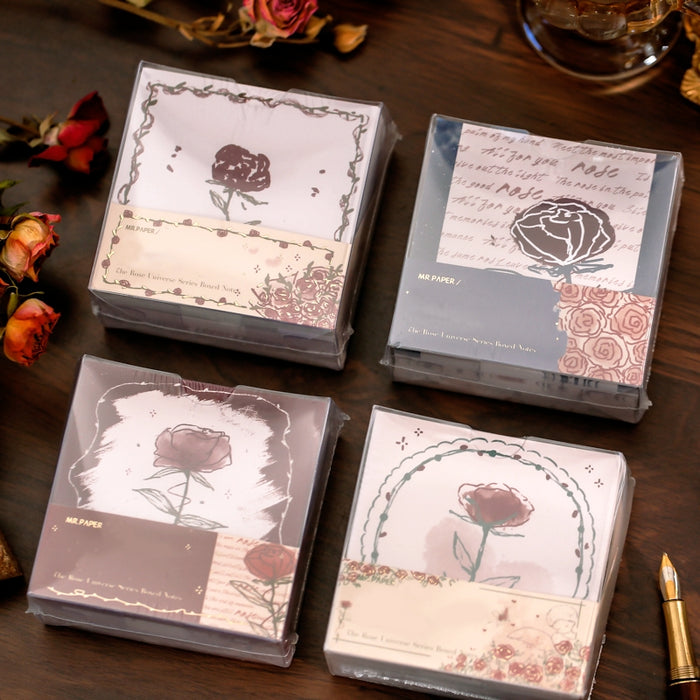Literary Rose Note Paper | Decorative Journal Supplies | Online Shopping