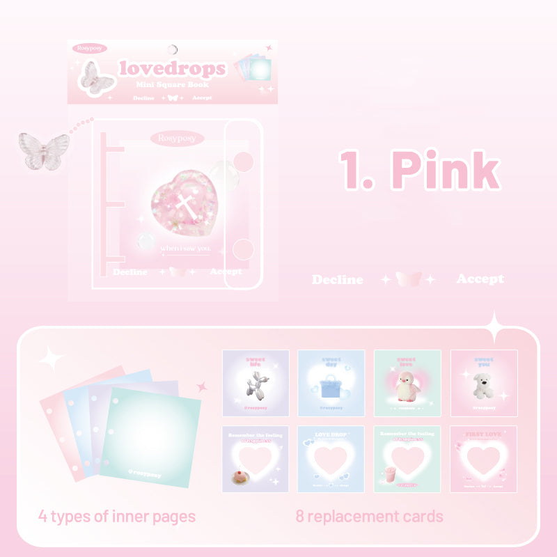 RosyPosy Mini Simple Cute Pocket Journal sku-1