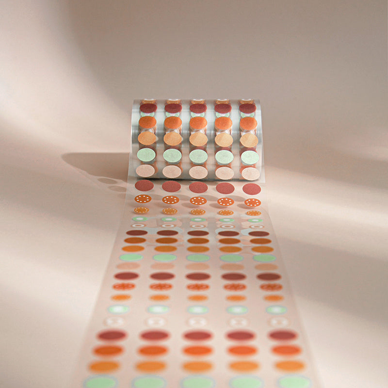 Colorful Dot Multi-Size Washi Tape5