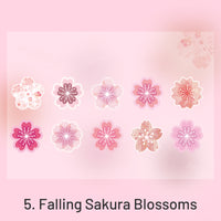 5. Falling Sakura Blossoms