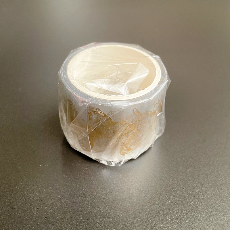 Simple Elegant Butterfly Feather Transparent PET Tape c
