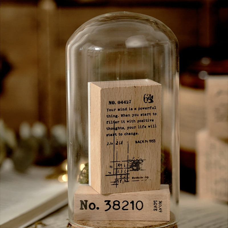 Simple English Series Rubber Stamp b3