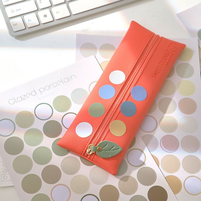 Simple Morandi Polka Dot Multifunctional Marker Decorative Sticker b