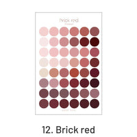 12. Brick Red